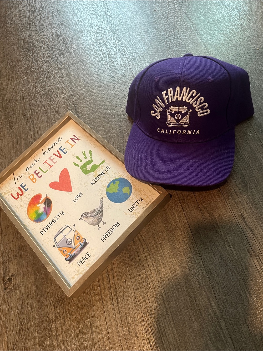 SF hat & Picture Frame bundle